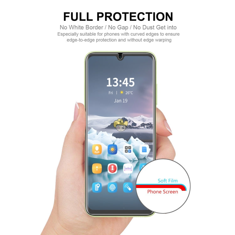 Pour vivo V25 2pcs ENKAY Hat-Prince Film Hydrogel Antidéflagrant Souple à Couverture Complète