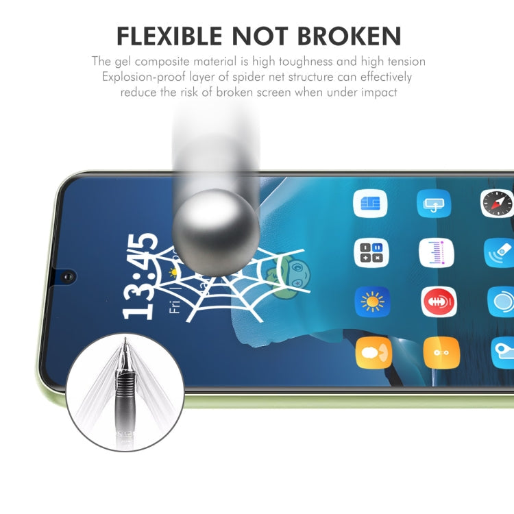 For OPPO A98 5G Global ENKAY Hat-Prince Full Glue Coverage Soft Explosion-proof Hydrogel Film