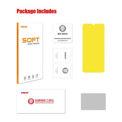 For Realme C33 2023 4G / C33 4G ENKAY Hat-Prince Full Glue Coverage Soft Explosion-proof Hydrogel Film