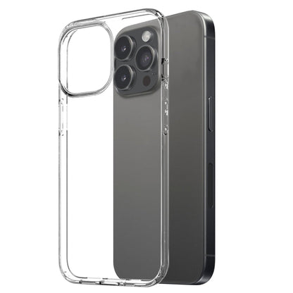 For iPhone 16 Pro NORTHJO 2 in 1 TPU Phone Case Screen Protector Tempered Glass Film(Clear)