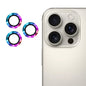 For iPhone 16 Pro / 16 Pro Max ENKAY 9H Rear Lens Aluminium Alloy Tempered Glass Film(Colorful)