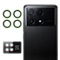 For Xiaomi Poco F6 Pro ENKAY 9H Rear Lens Aluminium Alloy Tempered Glass Film(Green)