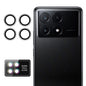 For Xiaomi Poco F6 Pro ENKAY 9H Rear Lens Aluminium Alloy Tempered Glass Film(Silver)
