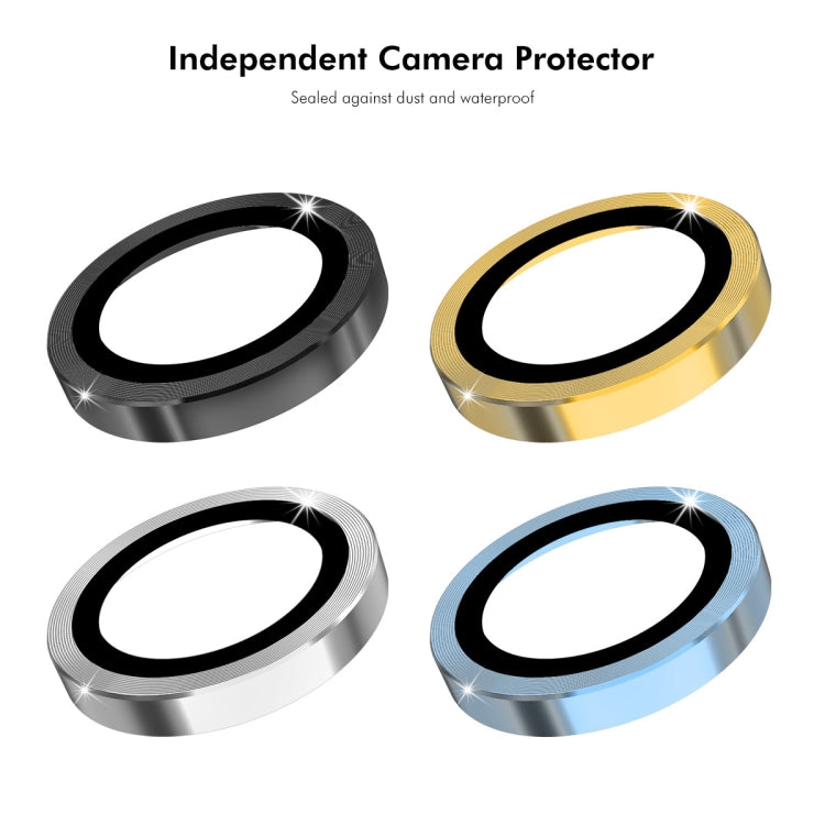 For Xiaomi Poco F6 ENKAY 9H Rear Lens Aluminium Alloy Tempered Glass Film(Colorful)
