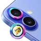 Pour iPhone 16 / 16 Plus ENKAY Hat-Prince AR 9H Film en verre trempé en alliage d'aluminium pour objectif arrière (Coloré)