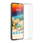 For Nokia C21 5pcs ENKAY 9H Big Arc Edge High Aluminum-silicon Tempered Glass Film