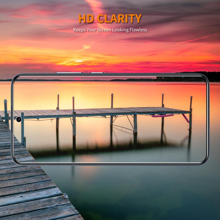 For Motorola Moto G Play 2025 ENKAY 9H Big Arc Edge High Aluminum-silicon Tempered Glass Film