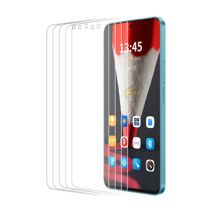 Pour Motorola Moto G 5G 2025 5pcs ENKAY 9H Grande courbure de bord Film de verre trempé haute teneur en aluminium-silicium