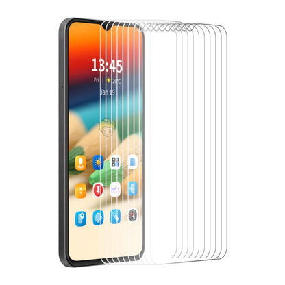 For Motorola Moto E13 4G 10pcs ENKAY 9H Big Arc Edge High Aluminum-silicon Tempered Glass Film