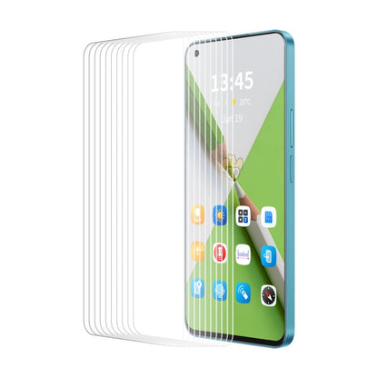 For OnePlus Nord N20 10pcs ENKAY 9H Big Arc Edge High Aluminum-silicon Tempered Glass Film