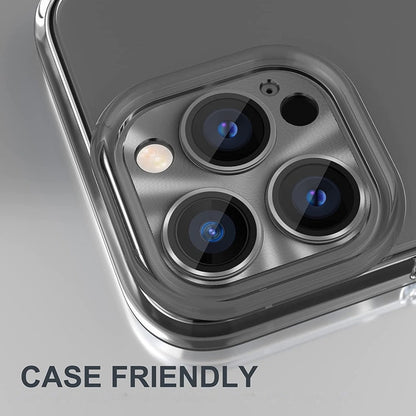 Pour iPhone 16 / 16 Plus ENKAY Film de protection d'objectif en alliage d'aluminium et verre trempé (Cyan)