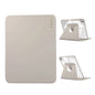 For iPad Pro 13 2025 / 2024 ENKAY 360 Rotation PMMA Leather Smart Tablet Case with Pen Slot(Grey)