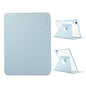 For iPad Air 13 2026 / 2025 / 2024 ENKAY 360 Rotation PMMA Leather Smart Tablet Case with Pen Slot(Blue)