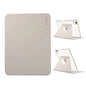 For iPad Air 11 2026 / 2025 / 2024 ENKAY 360 Rotation PMMA Leather Smart Tablet Case with Pen Slot(Grey)