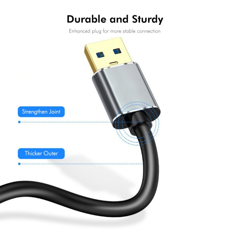 ENKAY USB 3.0 A to USB 3.0 Micro B 5Gbps Data Camera Hard Drive Cable, Length:1m