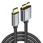 Câble disque dur caméra de données ENKAY USB 3.1 Type-C vers USB 3.0 Micro B 10 Gbit/s, longueur : 1 m