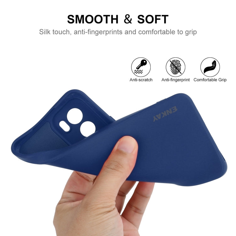 For OPPO Reno12 Pro ENKAY Liquid Silicone Soft Shockproof Phone Case(Beige)