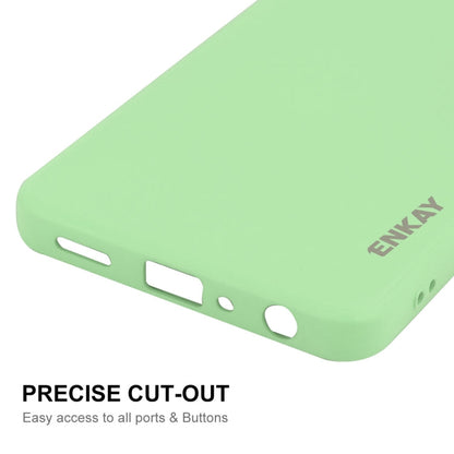 For OPPO K12x ENKAY Liquid Silicone Soft Shockproof Phone Case(Black)