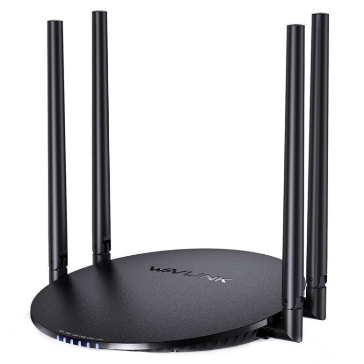 WAVLINK WN530G3 4x 5dBi Foldable Antenna AC1200 Dual Band Wireless Repeater Router, Plug:US Plug