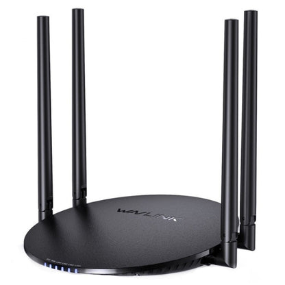 WAVLINK WN530G3 4x 5dBi Foldable Antenna AC1200 Dual Band Wireless Repeater Router, Plug:US Plug