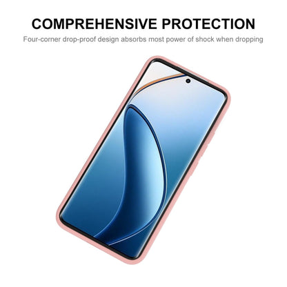 For Realme 12 Pro+ ENKAY Liquid Silicone Soft Shockproof Phone Case(Light Green)