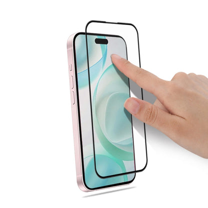 For iPhone 16 Pro Max mocolo 2.5D Full Glue Full Cover Tempered Glass Film