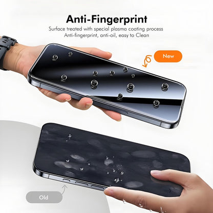 For iPhone 15 / 16 ENKAY 300C Super Large Arc Full Coverage High Aluminum-silicon Tempered Glass Film