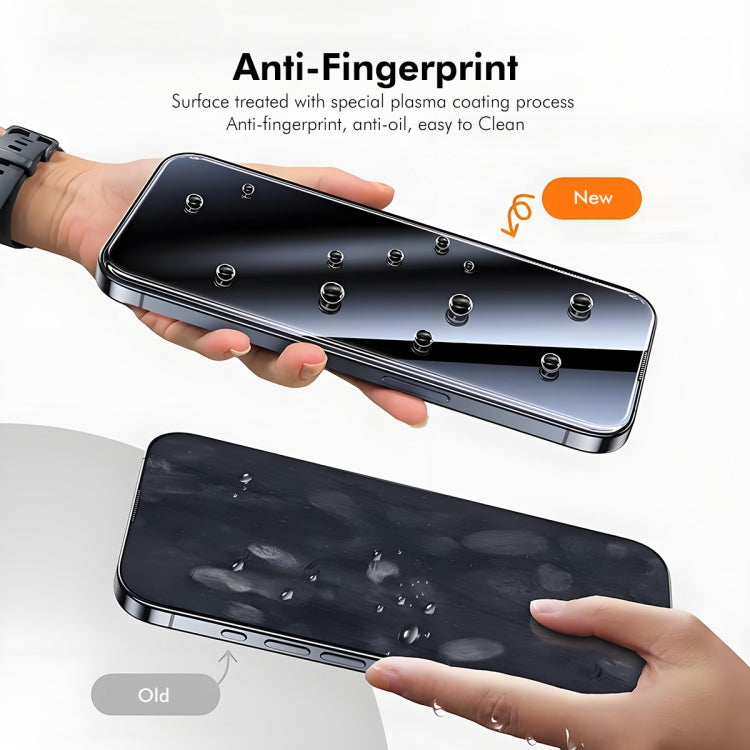 For iPhone 12 Pro Max ENKAY 300C Super Large Arc Full Coverage High Aluminum-silicon Tempered Glass Film