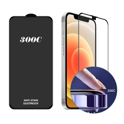 Pour iPhone 12 / 12 Pro Film en verre trempé ENKAY 300C Super Grand Arc Couverture Complète Haute teneur en aluminium-silicium