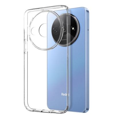 Pour Xiaomi Redmi A3 4G NORTHJO Étui de protection transparent en TPU avec film en verre trempé (transparent)