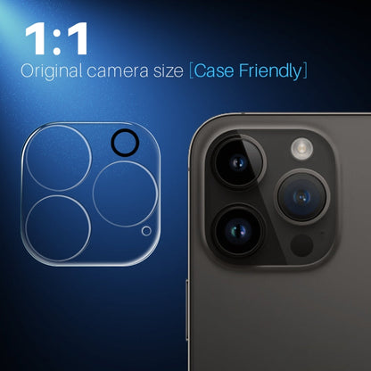 For iPhone 14 Pro / 14 Pro Max NORTHJO Camera Lens Protector 3D HD Tempered Glass Film(Clear)