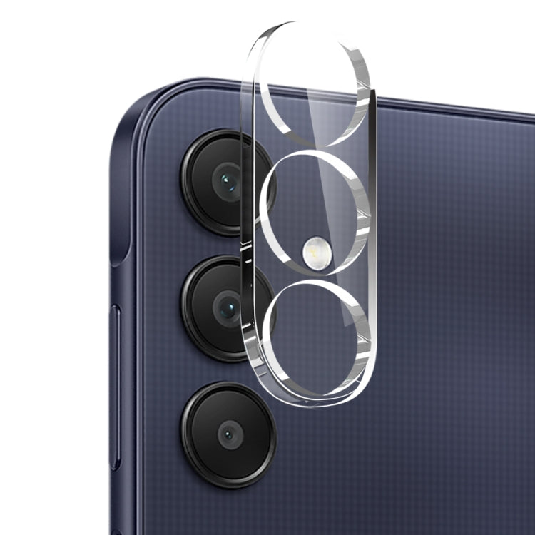 For Galaxy A25 5G NORTHJO 3 in 1 TPU Phone Case with Screen Protector and Lens Film(Transparent)