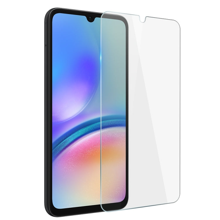 Pour Samsung Galaxy A05s 4G NORTHJO Coque de téléphone 3 en 1 en TPU avec protecteur d'écran et film de protection d'objectif (Transparent)