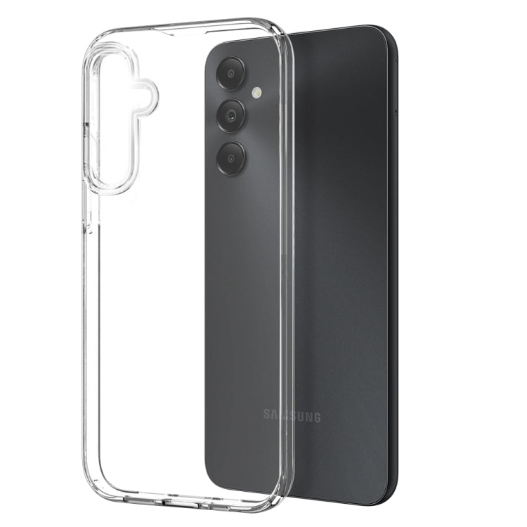 Pour Samsung Galaxy A05s 4G NORTHJO Coque de téléphone 3 en 1 en TPU avec protecteur d'écran et film de protection d'objectif (Transparent)
