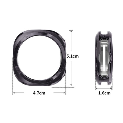 For Samsung Galaxy Watch Ultra 47mm / Ultra 2025 ENKAY Hat-Prince Electroplated Soft TPU Cover + 0.2mm 9H Glass Screen Protector(Transparent)