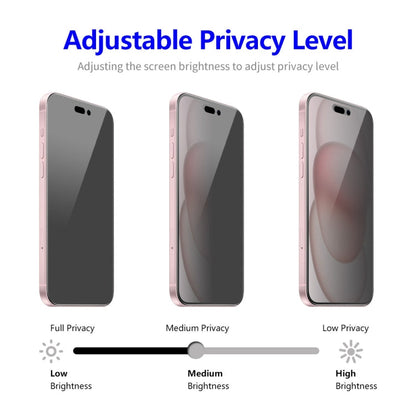 For iPhone 16 Plus ENKAY Hat-Prince 28 Degree Anti-peeping Privacy Tempered Glass Film