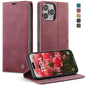 For iPhone 16 Pro CaseMe 013 Multifunctional Horizontal Flip Leather Phone Case(Red)