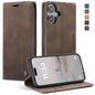 Pour iPhone 16 Plus Étui de téléphone en cuir multifonctionnel à rabat horizontal CaseMe 013 (café)