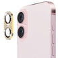 Pour iPhone 16 / 16 Plus ENKAY Hat-Prince Blink Diamond Lentille d'appareil photo en alliage d'aluminium et verre trempé (Doré)