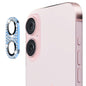 Pour iPhone 16 / 16 Plus ENKAY Hat-Prince Blink Diamond Caméra Objectif Alliage d'Aluminium Film en Verre Trempé (Bleu Sierra)