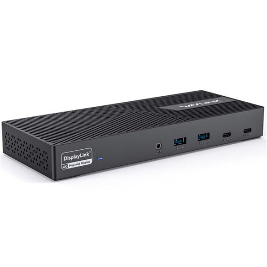 WAVLINK UG69PD25 Pro 100W PD Charging Triple 4K Display Laptop Docking Station, Plug:UK Plug