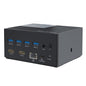Station d'accueil universelle double HD avec audio 3,5 mm et port réseau Gigabit WAVLINK UG76PD2 (prise AU)