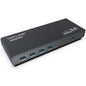WAVLINK UG69PD6 Dual 4K Laptop Docking Station 5K HD Displaylink 65 / 100W PD Charging, Plug:EU Plug