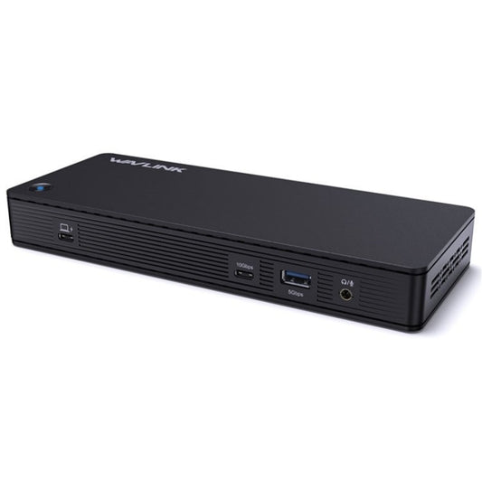 WAVLINK UTD22 Support 96W Laptop Charging USB4 Docking Station Dual Monitor USB-C Hub(EU Plug)