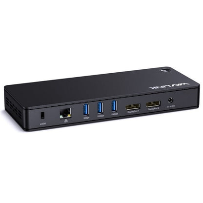 WAVLINK UTD22 Support 96W Laptop Charging USB4 Docking Station Dual Monitor USB-C Hub(US Plug)