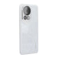 Pour Huawei nova 12 Pro Étui de téléphone en TPU mat translucide ENKAY Hat-Prince avec film de protection d'objectif (blanc)