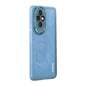 For Honor 200 Pro ENKAY Hat-Prince Translucent Matte TPU Phone Case with Lens Film(Blue)