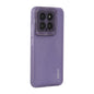 For Xiaomi 14 ENKAY Hat-Prince Translucent Matte TPU Phone Case with Lens Film(Purple)