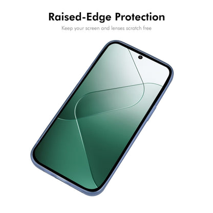 For Xiaomi 14 Pro ENKAY Hat-Prince Translucent Matte TPU Phone Case with Lens Film(White)