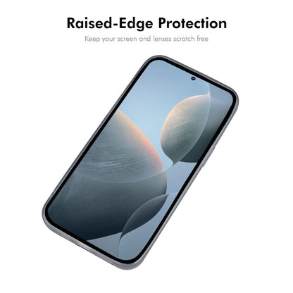 For Redmi K70E ENKAY Hat-Prince Translucent Matte TPU Phone Case with Lens Film(Blue)